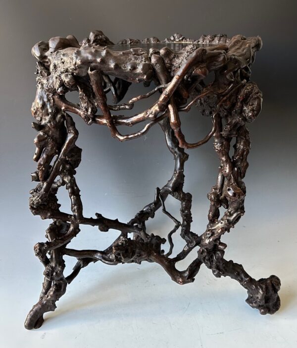 Antique Japanese Wisteria Side Table - Image 6