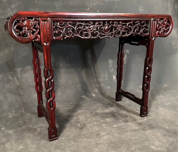 Chinese Rosewood Dragon Table - Image 4