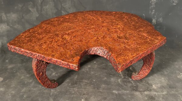 Unusual Antique Japanese lacquered Low table - Image 3