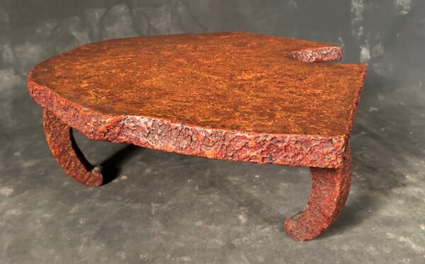 Unusual Antique Japanese lacquered Low table - Image 5