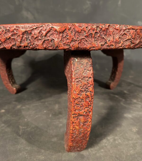 Unusual Antique Japanese lacquered Low table - Image 7