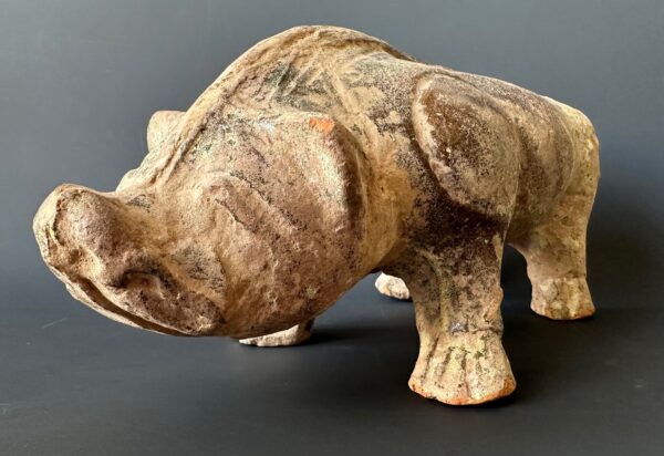 Chinese Han Dynasty Pig - Image 3