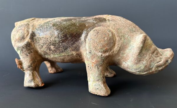 Chinese Han Dynasty Pig - Image 4