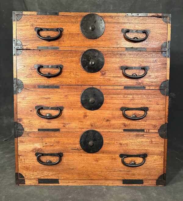 Japanese Antique Small Clothing Chest