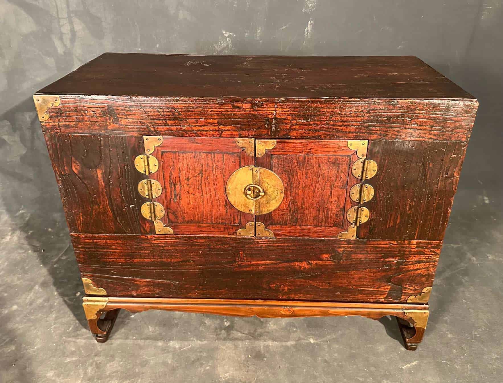 Korean Antique Nong, Bedside Storage Chest