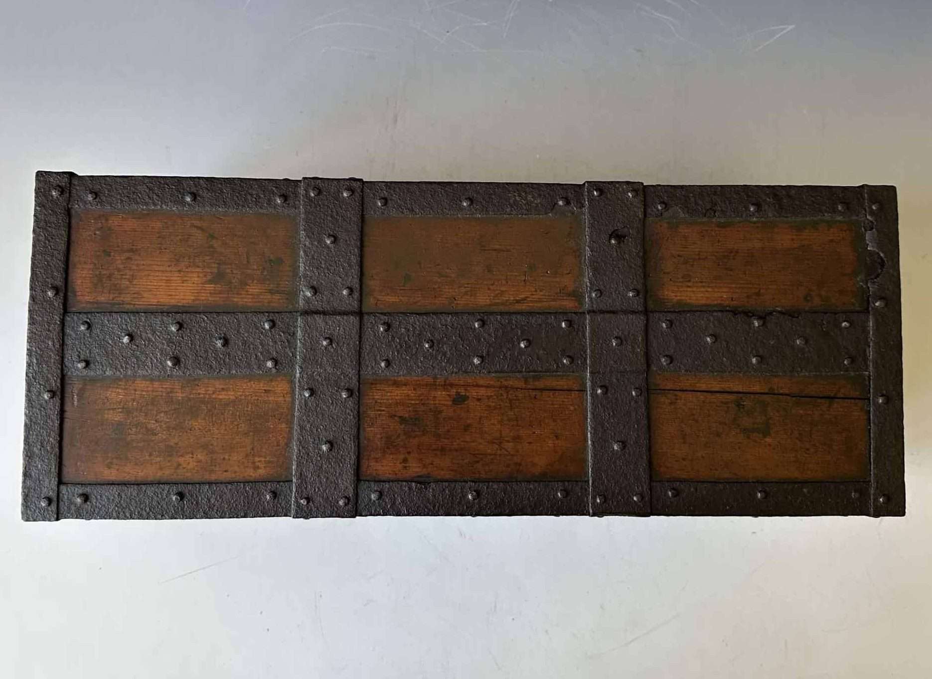 Rare Antique Samurai Munitions Chest Military Powder & Ammunition Box - Image 5