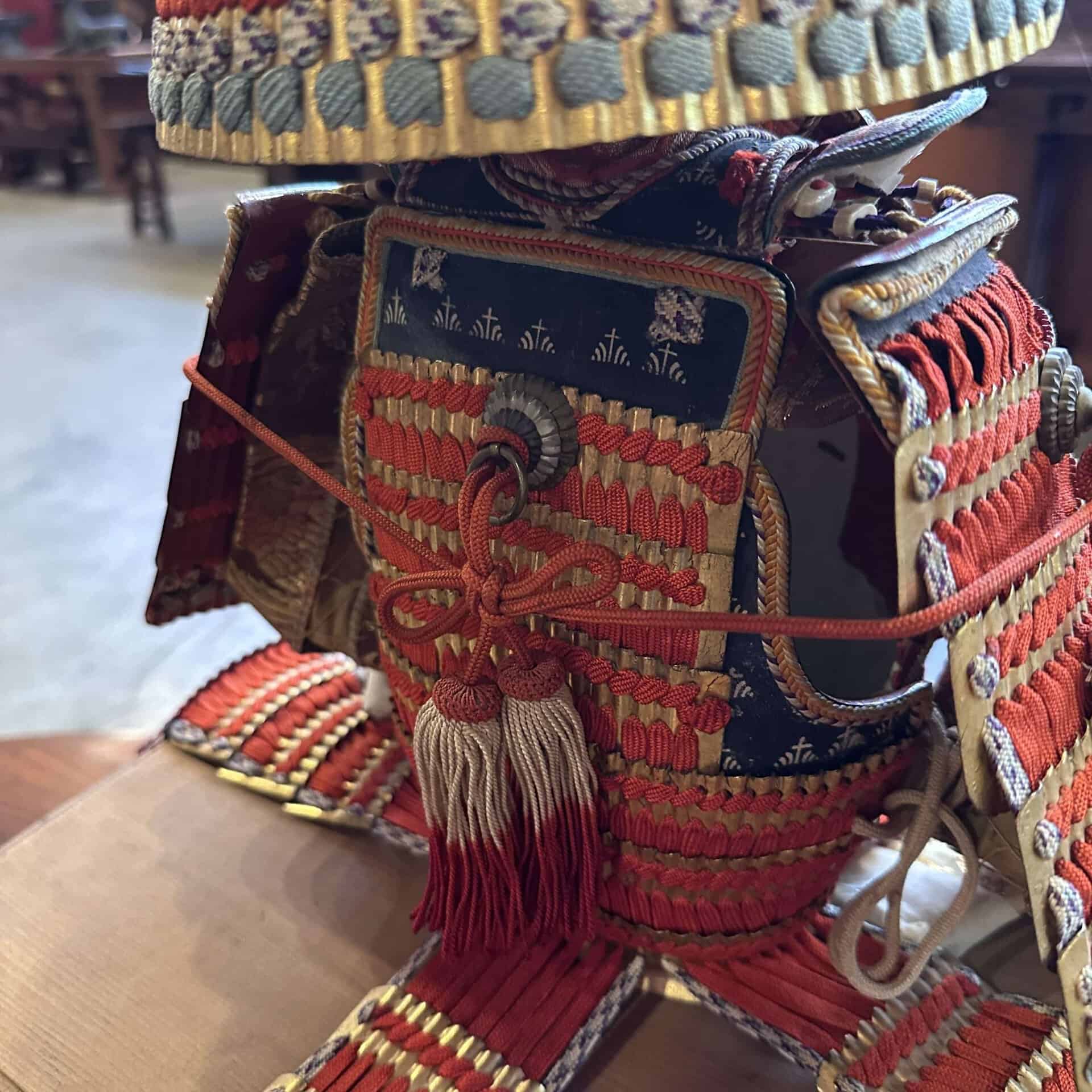 Antique Japanese Boy’s Day Miniature Samurai Yoroi Armor Set