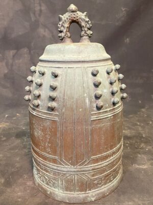 antique Bonsho temple bell