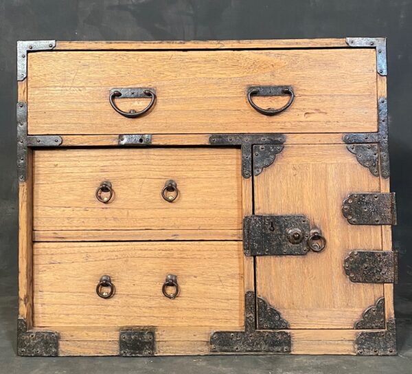 antique Japanese Kotansu chest