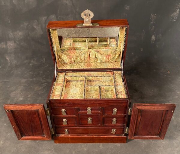 anitque Huanghuali document chest