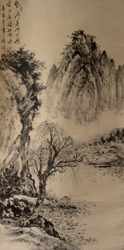 chinese art painting landscape
