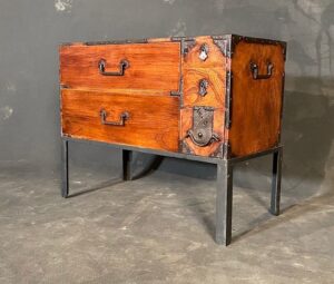 Antique Japanese Merchant Choba tansu