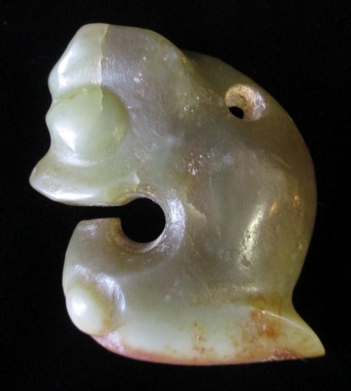 Chinese Jade Hongshan Culture Pig Dragon (Zhulong) - Zentner Collection