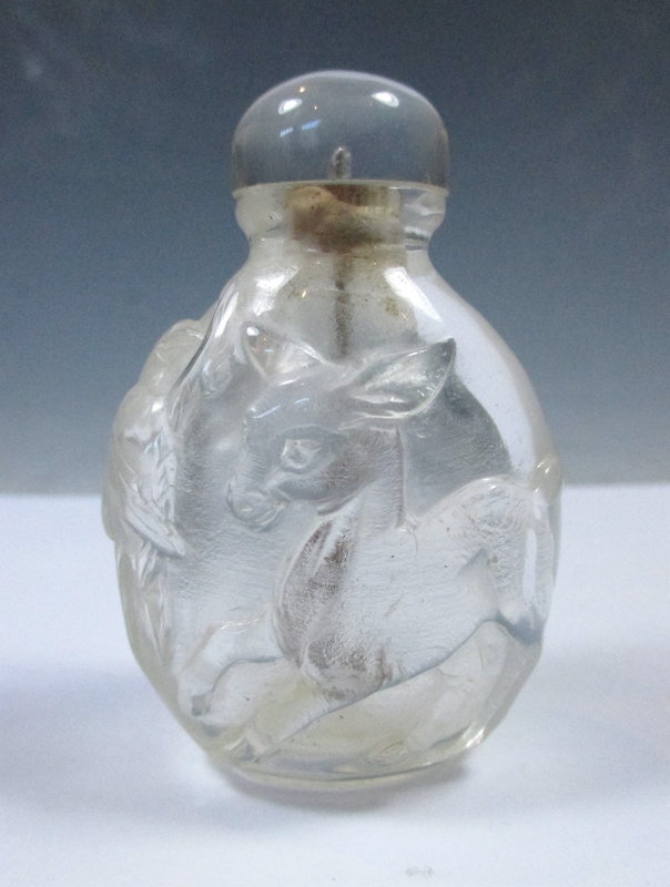 Crystal Chinese Snuff Bottle