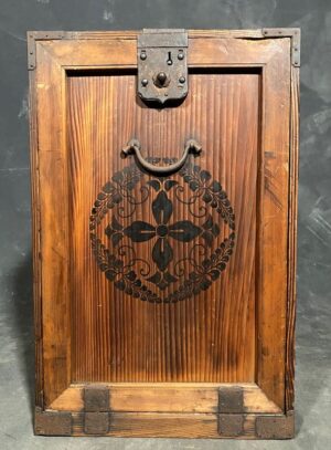 Unusual Japanese antique ko tansu which opens on both sides