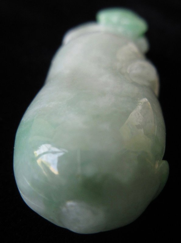 Chinese Jadeite Carving of a Melon - Zentner Collection