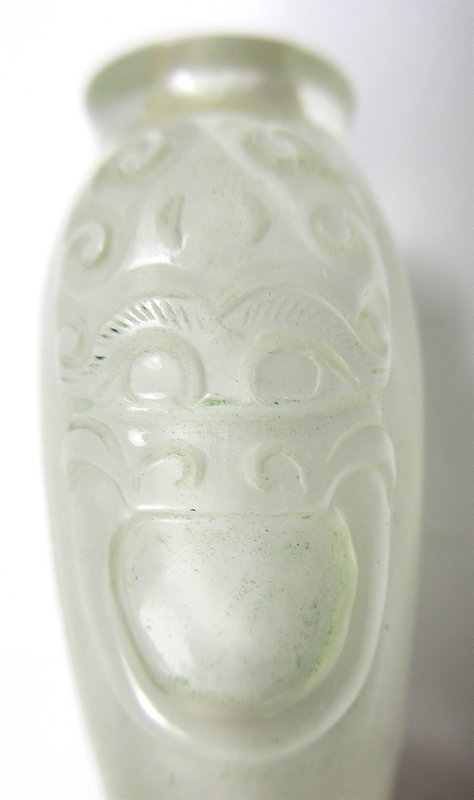 Chinese Antique Rutilated Quartz Snuff Bottle - Zentner Collection
