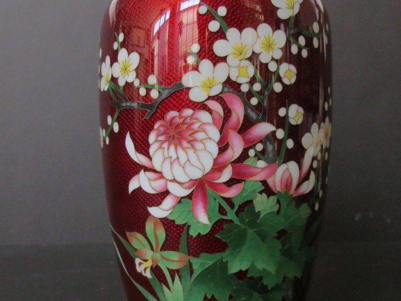 Cloisonne DIY Kit,red Peony Flower,suitable for Beginners,home  Decoration,including All Tools 