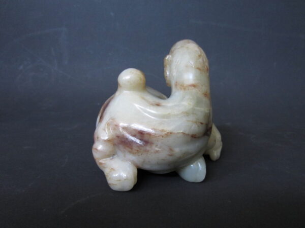 Antique Chinese Nephrite Jade Carving of a Camel and Calf - Image 6