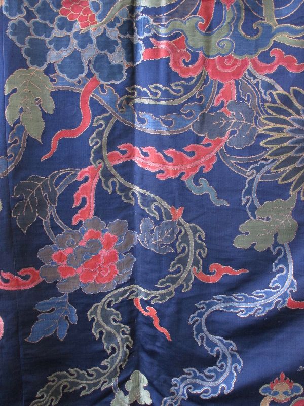 Chinese Antique Silk Robe Woven with Fenghuang (Phoenix) - Zentner ...